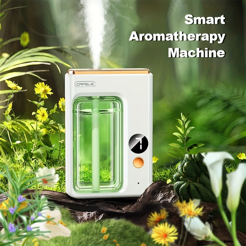 Essential Oil Diffuser & Humidifier with Essential Oils Bundle – Ultrasonic Aromatherapy Diffuser, Auto Shut-Off, Quiet Operation & 7 LED Colors for Home, Bedroom, Office, Yoga & Bathroom | 1, 3 or 5 Bottles