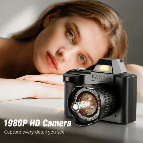 1080P Mini Keychain Camera 2MP with 64GB Memory Card – Compact Thumb-Sized Portable Camcorder, Micro Pocket Camera, Gift for Girlfriend, Boyfriend, Travelers & Teens
