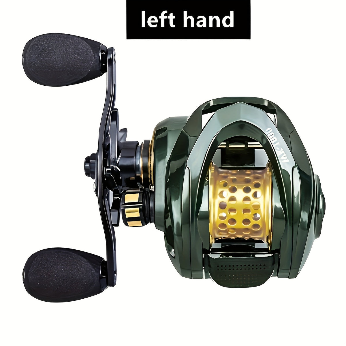 Heavy Duty Fishing Reel High Speed Gear Ratio Aluminum Alloy Saltwater Freshwater Spinning Reel Left Right Hand for Experienced Anglers Big Fish