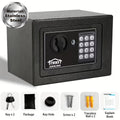 Fireproof Home Safe with Digital Keypad, Keys & Passcode Lock – Includes Fireproof Money Bag, Sensor Light & Adjustable Shelf for Home Office Business Money Valuables