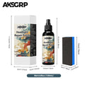 Headlight Restoration Polish Kit – Anti-Yellowing Crystal Clear Formula for Cloudy Headlights, Taillights & Fog Lamps, Multi-Use Auto Light Restorer, 30ml / 50ml / 120ml