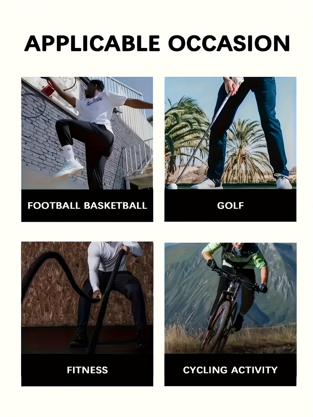 Men's Athletic Pants 3-Pack Lightweight Stretchy Quick-Dry Sports Pants for Running Rock Climbing Outdoor Activities – Breathable Multi-Color Summer Activewear S-XXXL