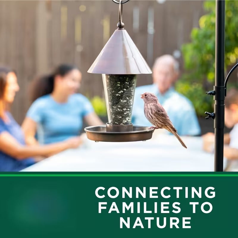 Wild Bird Seed 1 lb Premium No-Filler Songbird Food Attracts Cardinals Finches Sparrows Chickadees Year-Round Outdoor Feeding Hanging Lawn Ground Feeders