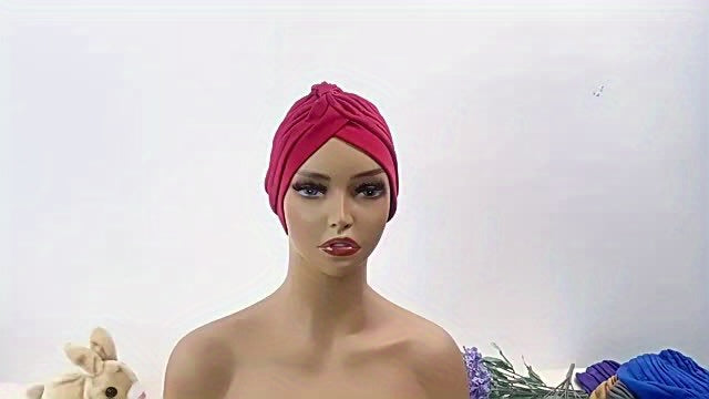 15-Pack Bohemian Turban Head Wraps Women – Pre-Tied Pleated Multicolor Twisted Hair Wraps Breathable Ultra-Soft Headbands Chemo Hair Loss Everyday Style