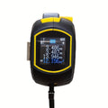 3-in-1 Laser Tape Measure with Digital Rangefinder & Steel Tape – High Precision Cross Laser Measuring Tool, Color Screen, Voice Broadcast, 2 AAA Batteries Included, for Construction, DIY & Home Use