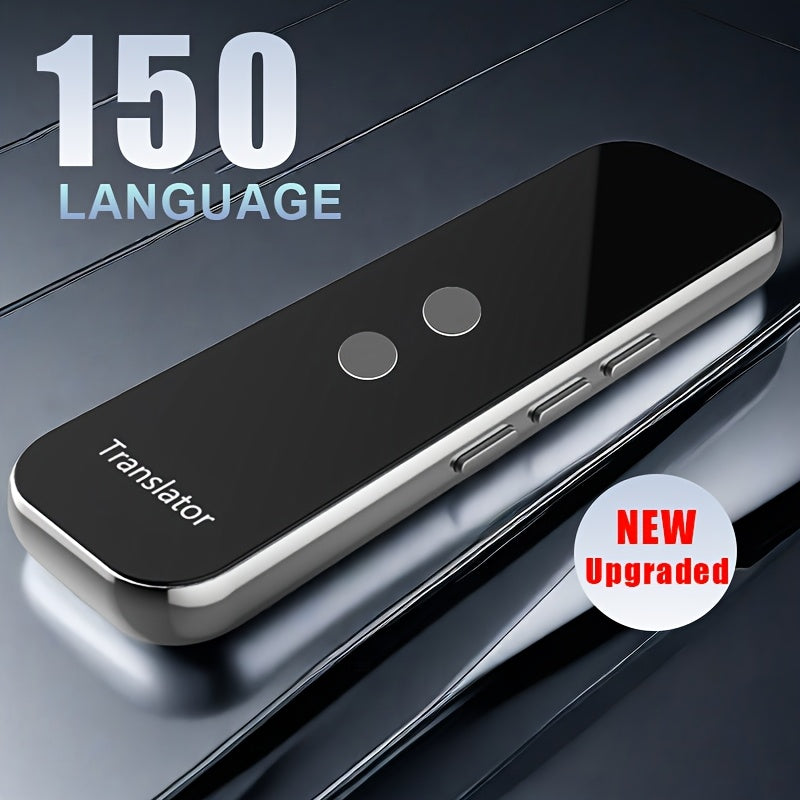 Portable Language Translator Device – Two-Way Instant Voice Translation 137 Languages, APP-Connected High Accuracy Translator for Travel Business Learning, Headphone Compatible