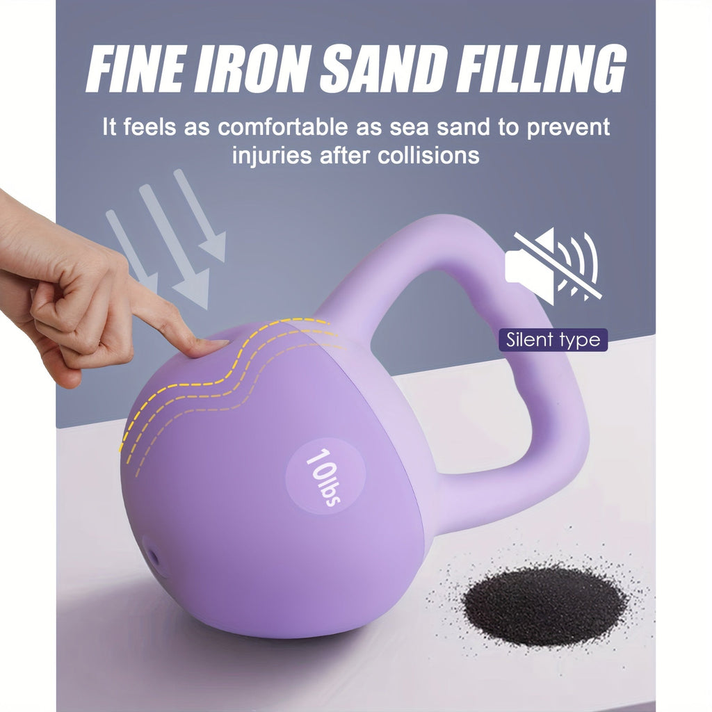SOGES PVC Soft Kettlebell with Wide Non-Slip Handle – Iron Sand Filled Strength Training Kettlebell 10 to 30 lbs, Safe for Home Gym, Floor & Kids, Ideal for Women & Beginners, Swings Squats HIIT CrossFit