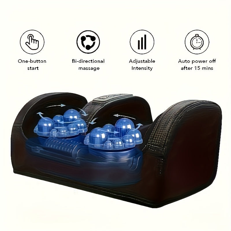 Electric Foot Massager with Heat Deep Kneading & Air Compression – Shiatsu Leg Foot & Arm Massager for Home & Office Use, Multiple Models with Foot Covers Included, Pain Relief & Circulation