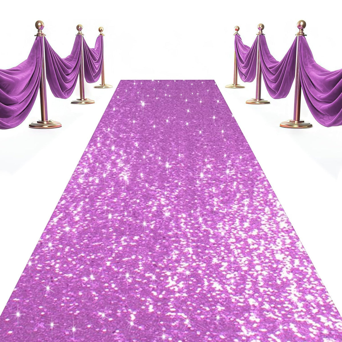 Sequin Aisle Runner 2x15FT Glitter Wedding Carpet Runner 12 Colors for Wedding Ceremony Bridal Shower Party Decoration Outdoor Indoor