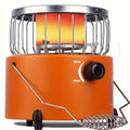 9000 BTU Propane Heater Stove 2-in-1 Portable Camping Gas Stove Indoor Outdoor Adjustable Flame Stainless Steel Burner Emergency Preparedness Cooking Heating Combo