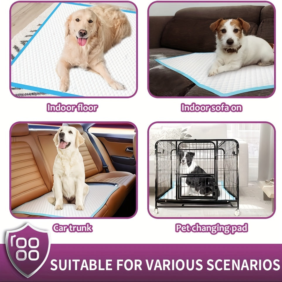 XL Dog Pee Pads 28x34 Inch Extra Large Premium Disposable Dog Training Pads Super Absorbent Leak-Proof Multi-Layer Odor Control for Puppies Large Dogs Senior Dogs Incontinence 50 or 200 Count