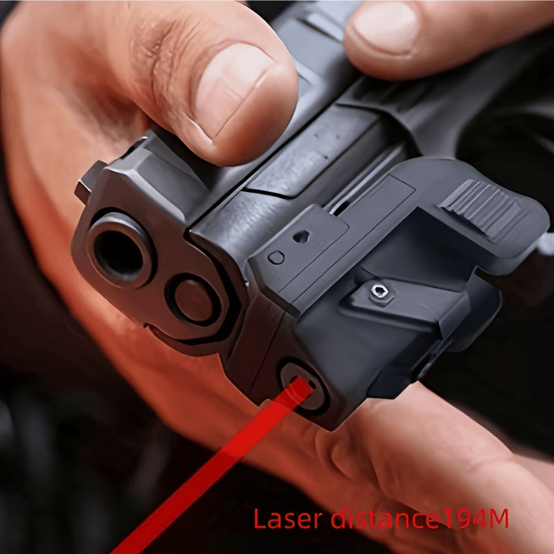 Red Dot Laser Sight USB Rechargeable Picatinny Rail Mount with Strobe Mode Compact Lightweight Class IIIa 5mW for Pistols Rifles Handguns Adjustable Elevation Windage 100-300 Ft Day Range