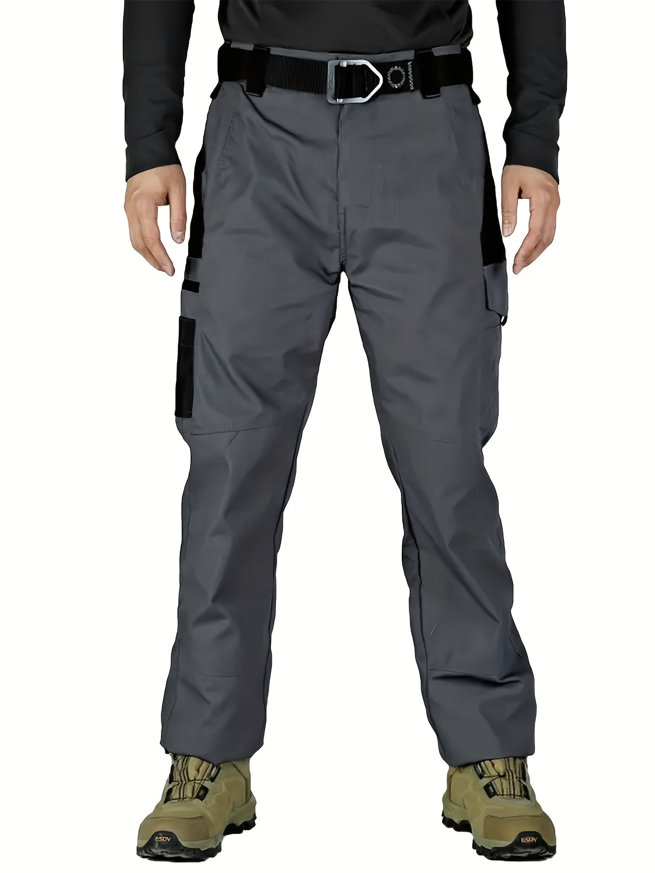 Men's Tactical Cargo Pants Quick-Dry Lightweight Multi-Pocket Hiking Outdoor Work Pants S-XXXL Black Grey Green Brown Regular Fit Utility Trousers