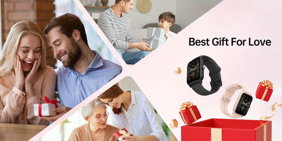 FAWEIO Smart Watch with Alexa & Wireless Calling – 1.8" HD Touchscreen Fitness Tracker, 100+ Sports Modes, Heart Rate SpO2 Sleep Monitor, Compatible with iPhone & Android for Women & Men