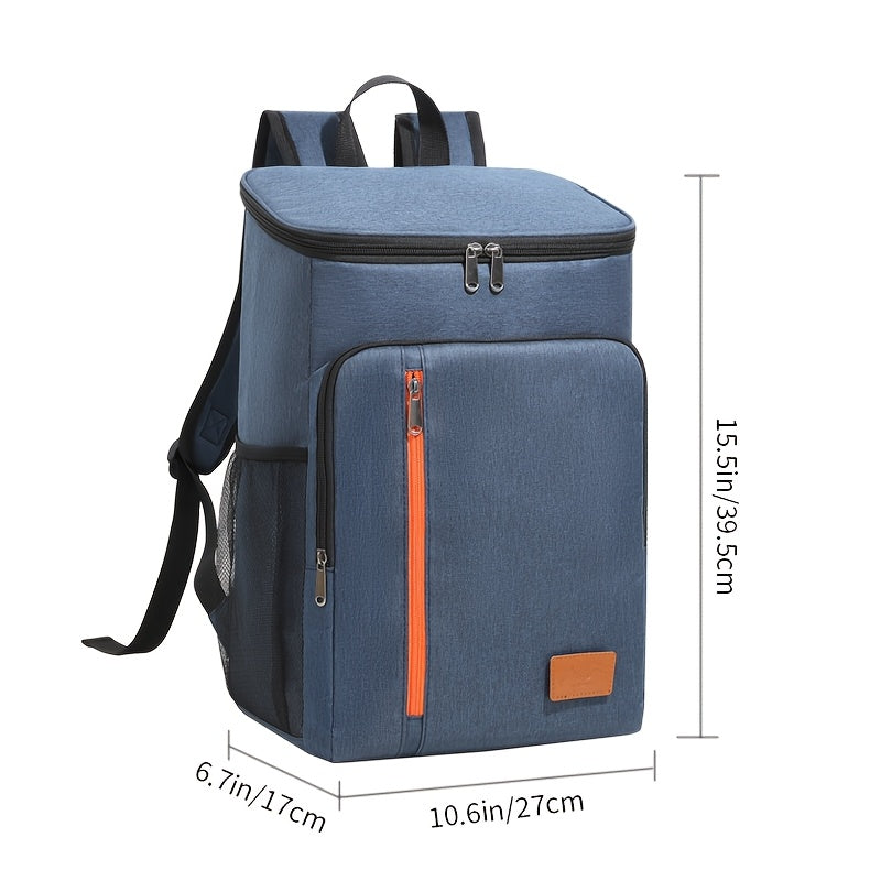 Insulated Cooler Backpack Extra Large 30+ Cans for Men & Women – Leakproof Shoulder Bag for Camping, BBQ, Beach, Picnic & Hiking, Ice Pack Compatible All-Day Cold Retention