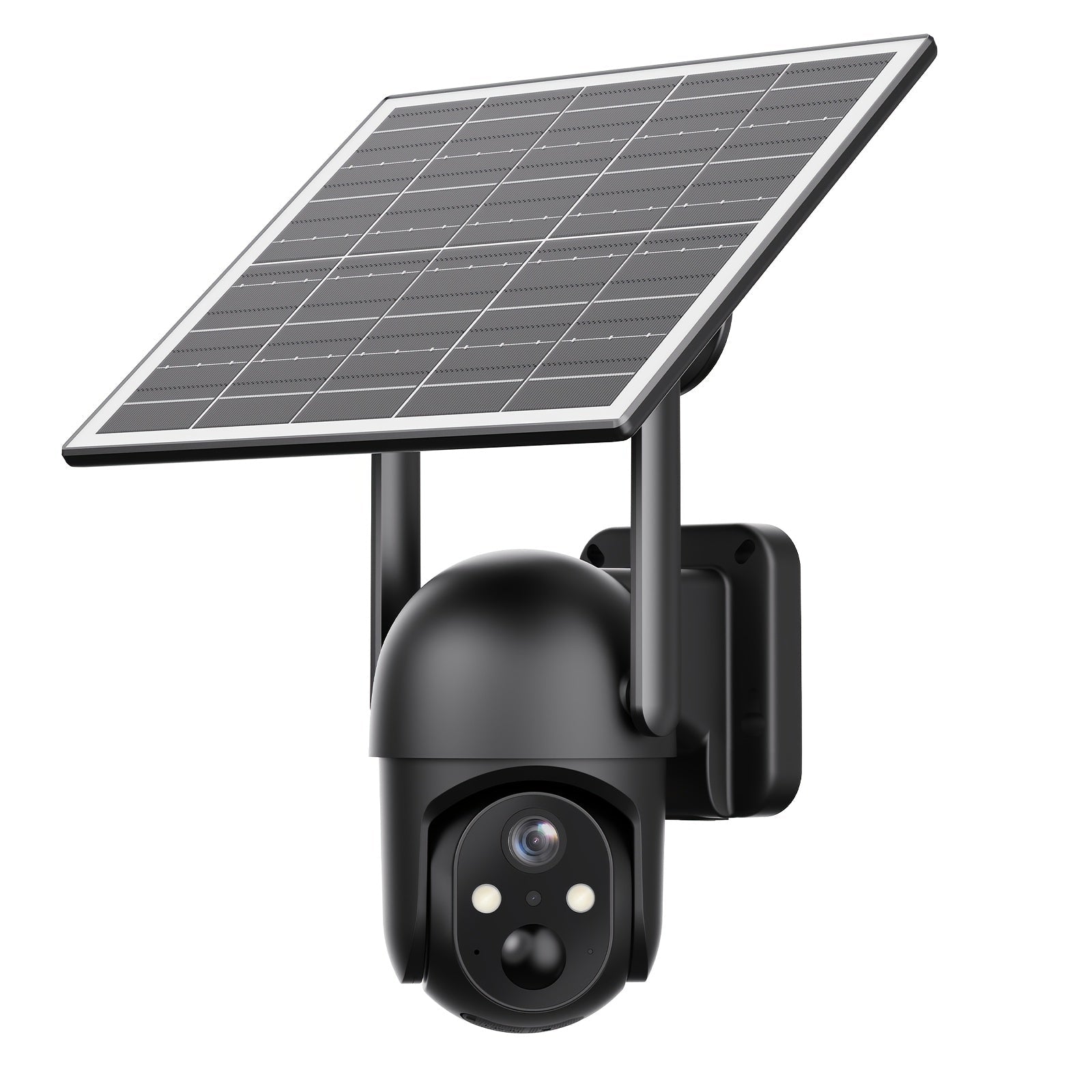 4G LTE Solar Security Camera Outdoor Wireless – No WiFi Needed, 4K Night Vision, 360° Pan/Tilt Live View, Two-Way Audio, Waterproof Trail Camera for Hunting, Farm, Ranch & Wildlife Monitoring