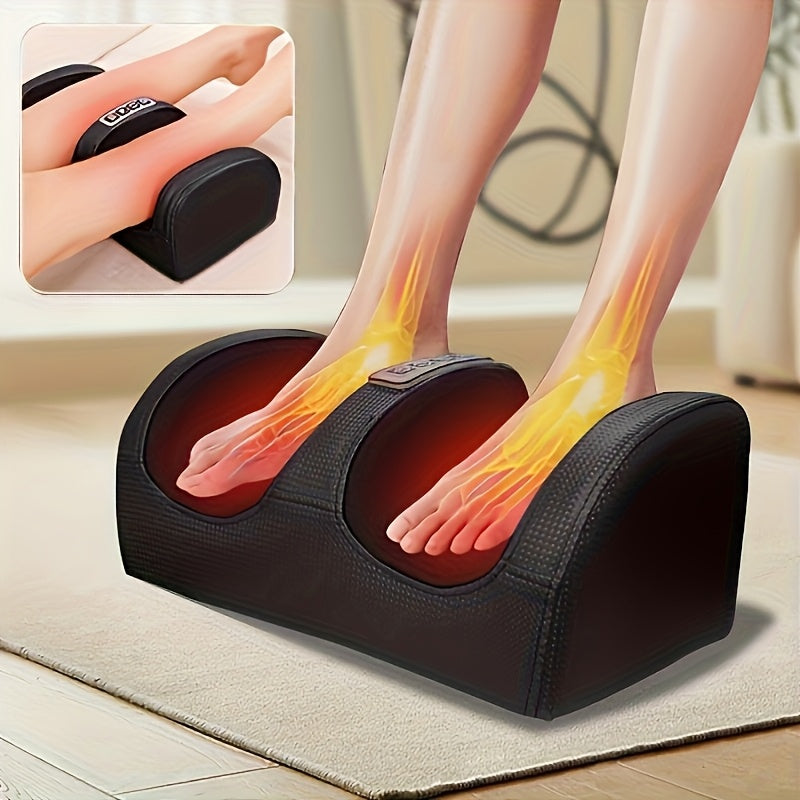 Electric Foot Massager with Heat Deep Kneading & Air Compression – Shiatsu Leg Foot & Arm Massager for Home & Office Use, Multiple Models with Foot Covers Included, Pain Relief & Circulation