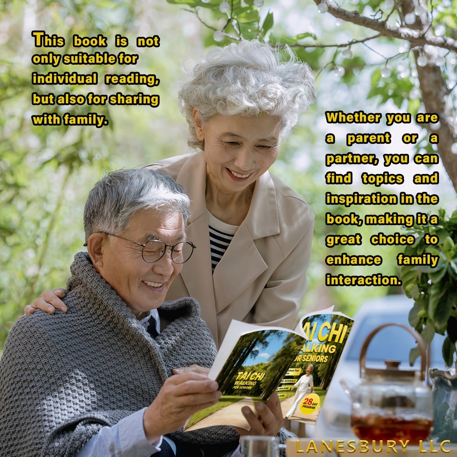 Tai Chi Walking for Seniors Book – 28-Day Triple Method for Gentle Weight Loss with Japanese Interval Walking & Qigong, Low-Impact Fitness Guide for Older Adults