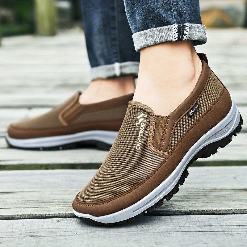 Men's Hiking Shoes Non-Slip Breathable Outdoor Trail Sneakers Lightweight Cushioned Walking Shoes for Men 4 Colors Sizes US 6.5-12.5 Comfortable Trekking Shoes for Camping Adventure Travel