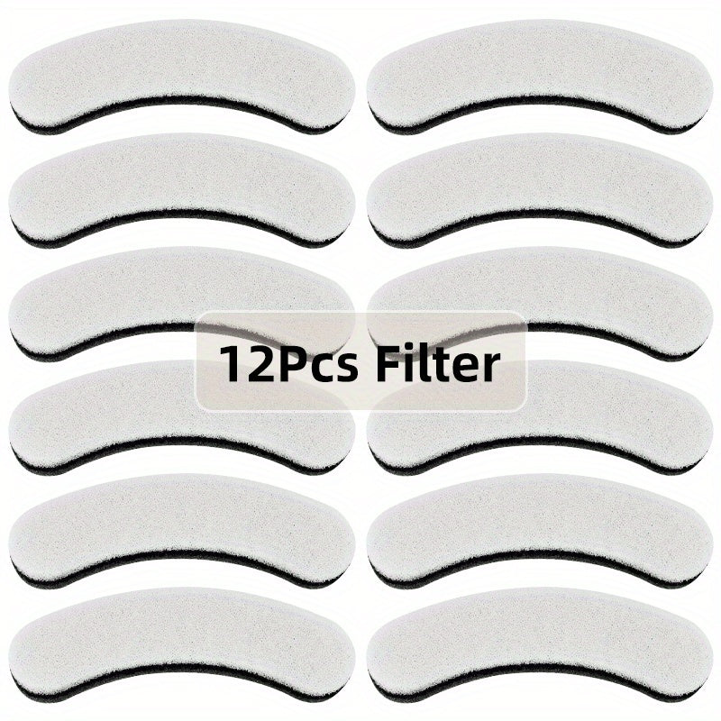 Dog Cat Water Fountain Replacement Filters 4 8 16 20 24 Pack Activated Carbon Multi-Filtration Compatible with NPET DF10 DF30 Automatic Pet Water Dispenser BPA Free Food Grade
