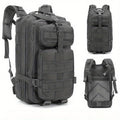 Tactical Camouflage Hiking Backpack 21-25L for Men – Multi-Functional Outdoor Mountaineering Pack for Camping, Climbing & Hiking, Zipper Closure, Durable Gear Bag in Black, Army Green & Khaki