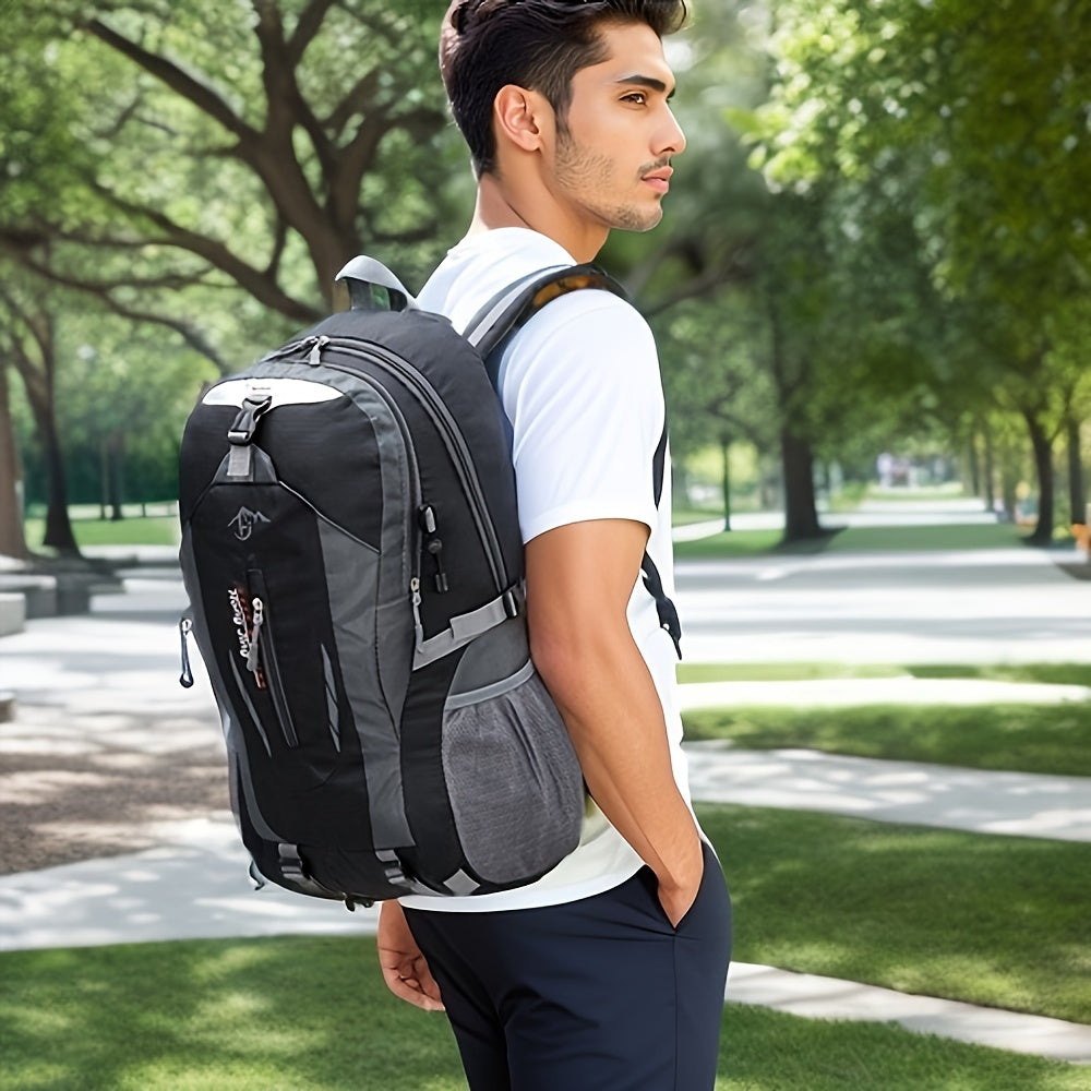 Hiking Backpack 25.8L Daypack for Men Women Kids – Lightweight Outdoor Rucksack with Torso Adjustment & Zipper Pockets for Camping, Mountaineering, Travel & Day Trips, 4 Colors