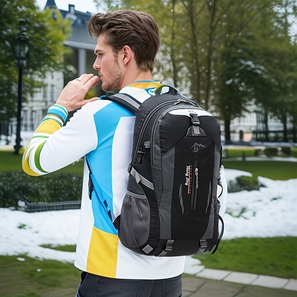 Hiking Backpack 25.8L Daypack for Men Women Kids – Lightweight Outdoor Rucksack with Torso Adjustment & Zipper Pockets for Camping, Mountaineering, Travel & Day Trips, 4 Colors