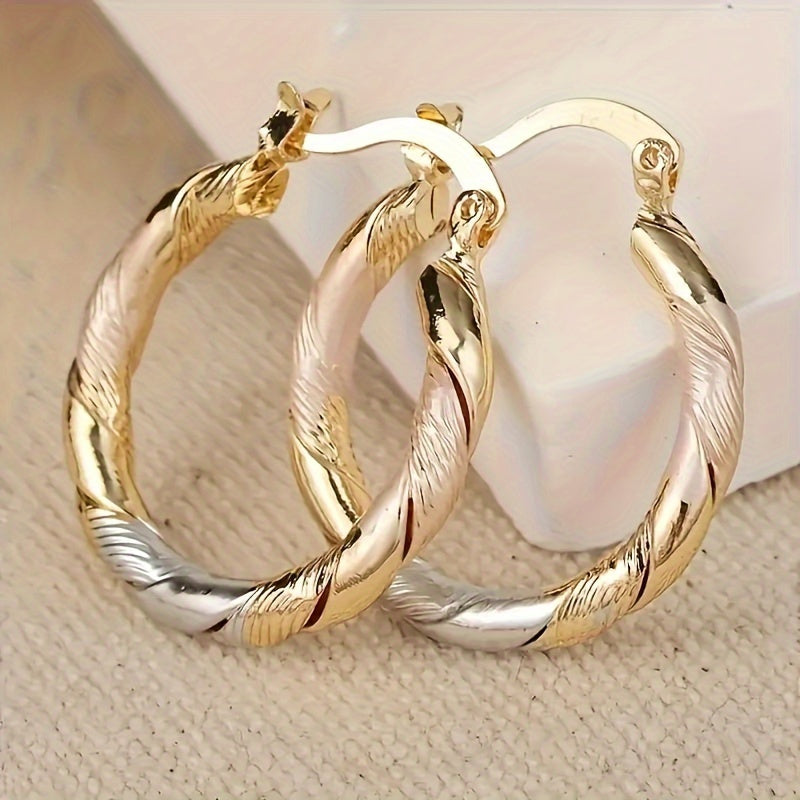 4-Pair Antique Pendant Earrings Set for Women – Vintage Circle Geometric Boho Dangle Earrings Mix, Daily Fashion Party Festival Jewelry Gift