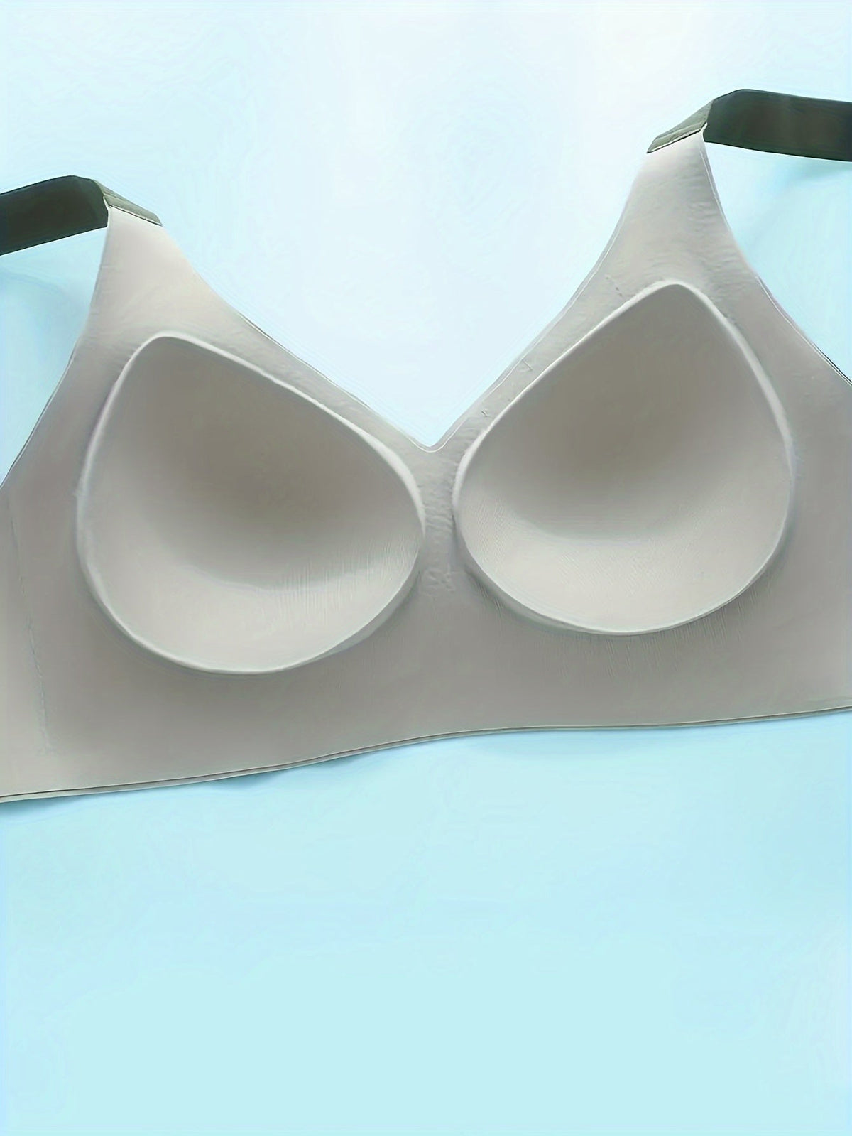 4 Pack Anti-Gravity Lifting Adhesive Nubra Bra for Women – Wireless Invisible Stick-On Bra for Backless Strapless Low-Cut Outfits, Breathable No-Gather Light Luxury Underwear, Sizes L & XXL