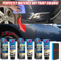 Car Scratch & Swirl Remover Paste 3-Pack Universal Color Match Formula Auto Paint Repair Polishing Cream Easy Touch-Up Restoration for All Car Colors Exterior Car Care Detailing Kit