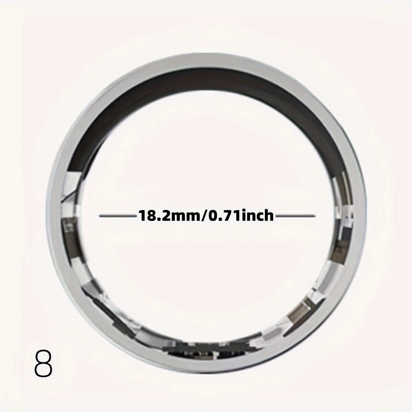 Smart Ring with Charging Case Health Fitness Tracker Steps Calories Sleep Monitor Bluetooth 6.0 – iPhone Android Compatible Black Gold Silver Sizes 7-13 USB Charging Gift