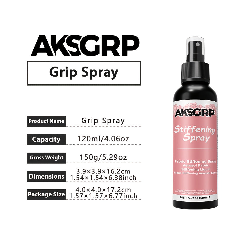 Fabric Stiffener Spray for Hats Bags and DIY Crafts – Water-Based Non-Toxic Washfast Hat Stiffener and Ironing Aid Starch – Temporary Hold for Straw Hats Fabric and Craft Projects – 30ml 50ml 120ml