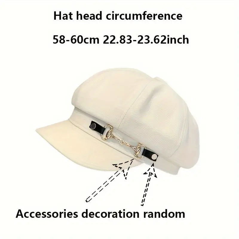 2-Pack Adjustable Vintage Embossed Beret Hat Women – Classic French Style 100% Polyester Hand Washable Gift Parties Christmas Mother's Day Holidays