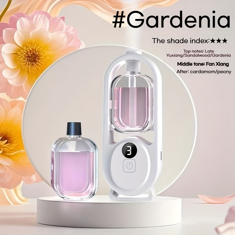 Essential Oil Diffuser Aromatherapy Humidifier with 7 Color LED Light – USB Powered Quiet Mini Aroma Diffuser for Bedroom, Office, Yoga & Home with Timer, Multiple Scents | Hilton Gardenia Ocean Jasmine