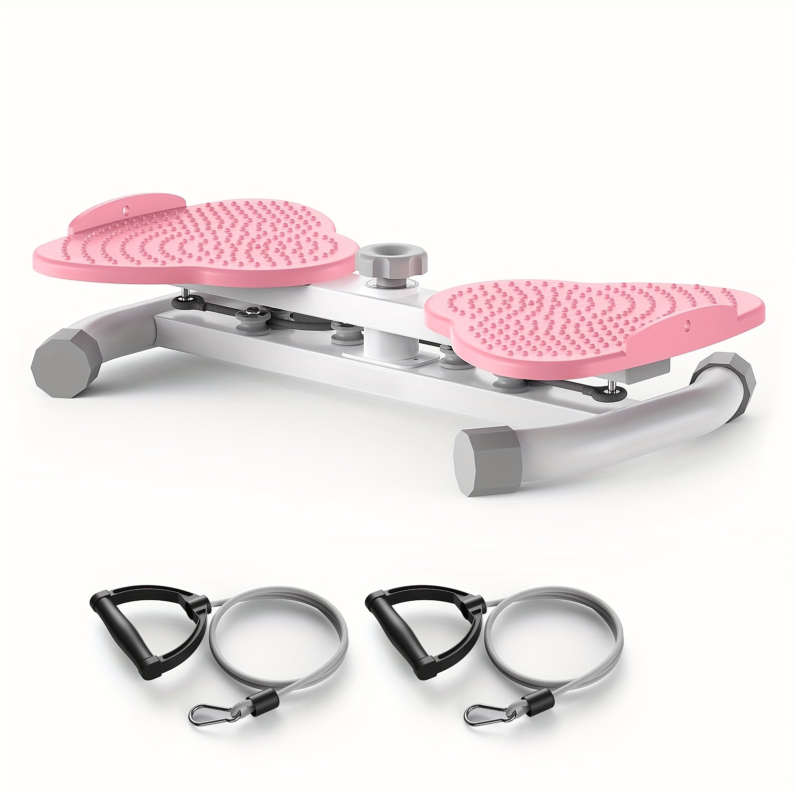 Waist Twisting Machine Ab Twister Board – 360° Noiseless Waist Twister Disc for Home Gym, 360 LBS Capacity, Digital Display Tracks Time, Reps & Calories, Includes Figure-8 Resistance Band