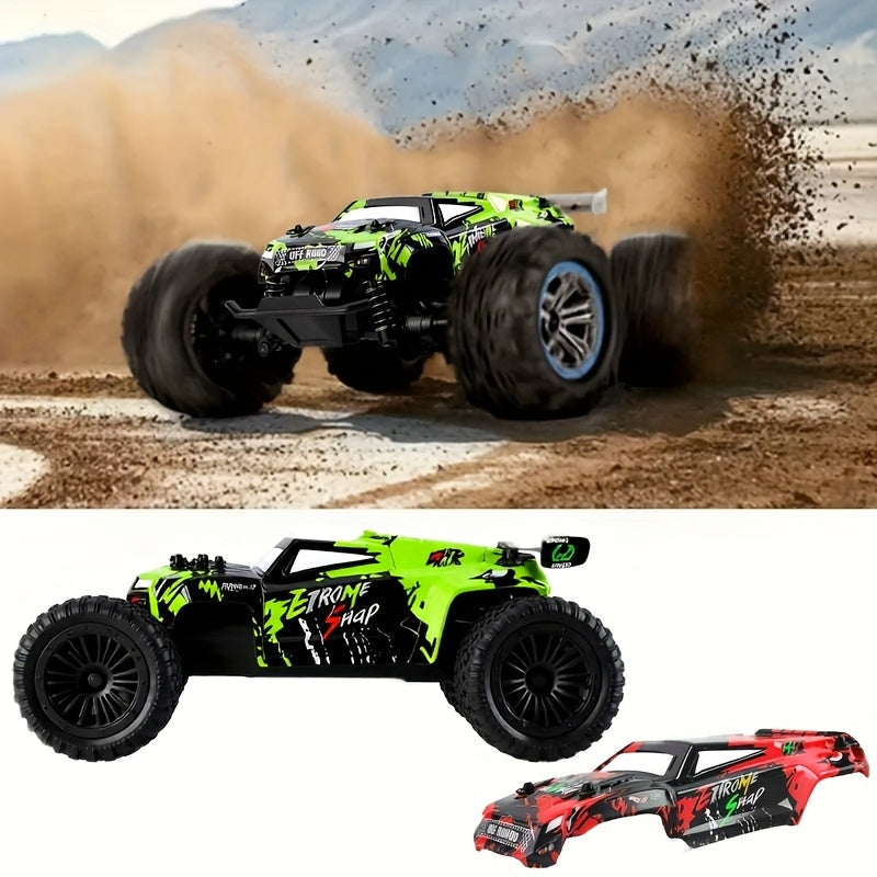 2.4GHz Alloy Body RC Off-Road Car for Kids Ages 3+ – All-Terrain 4WD Remote Control Truck with Rechargeable Battery, Durable Metal Construction, Best Birthday Easter Christmas Gift for Boys