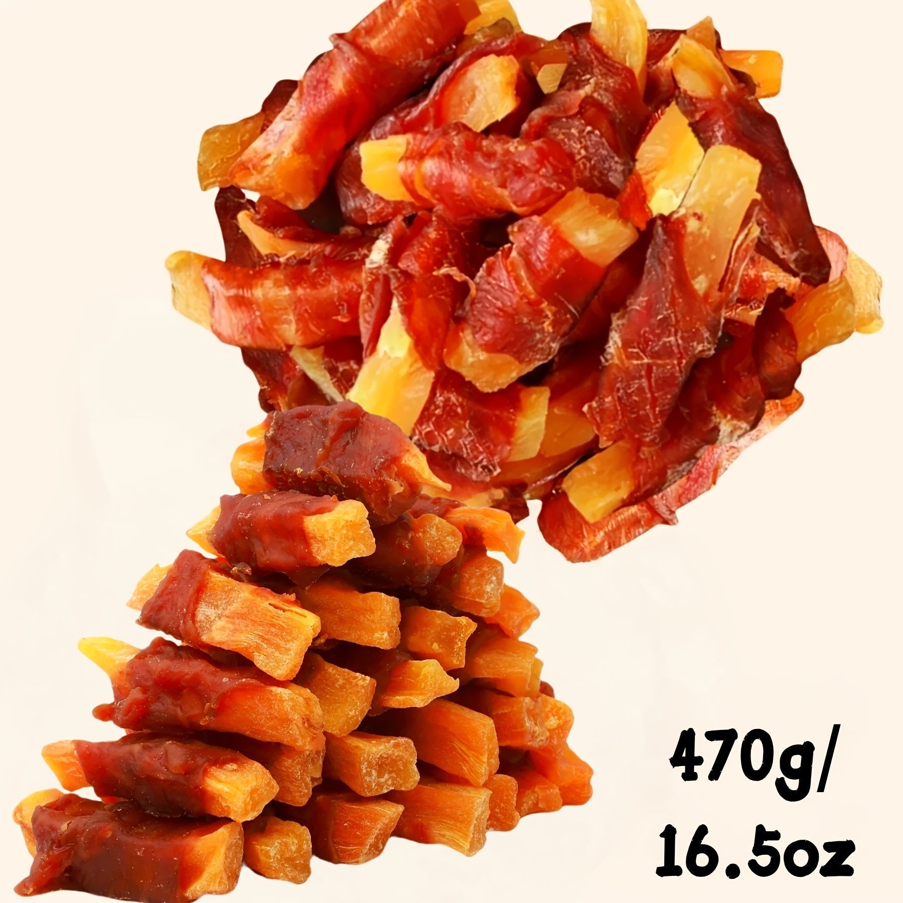 Duck Wrapped Sweet Potato Dog Treats, Natural High-Protein Chicken Chews for Small, Medium & Large Dogs, Grain-Friendly Easy-to-Digest Healthy Training Snacks