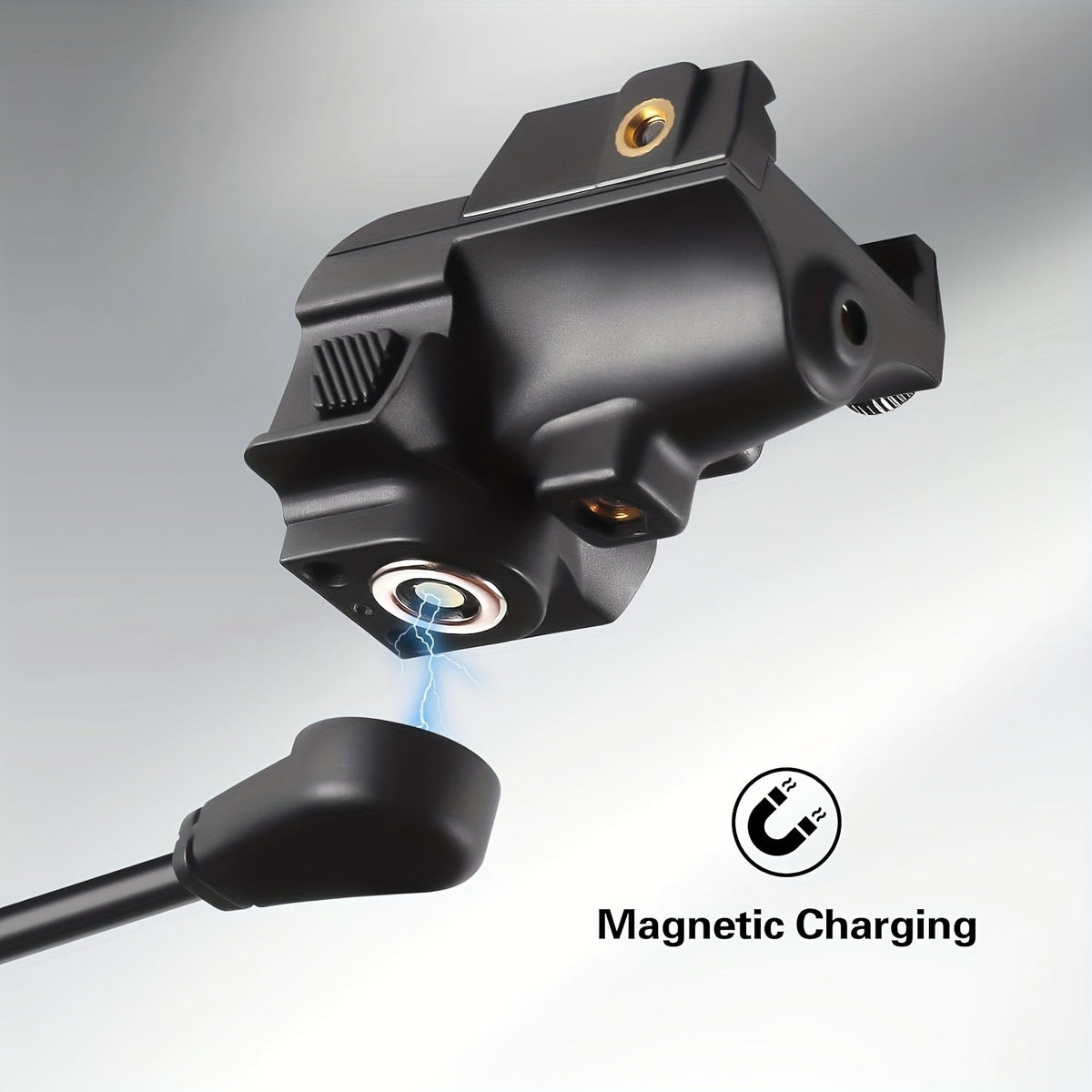 Ultra Compact Green Laser Sight for Handguns & Pistols – Magnetic USB Charging, 20mm Picatinny Rail, Ambidextrous ON/OFF, PA66 Nylon, 150-300m Visible – 7 Color & Charging Variants