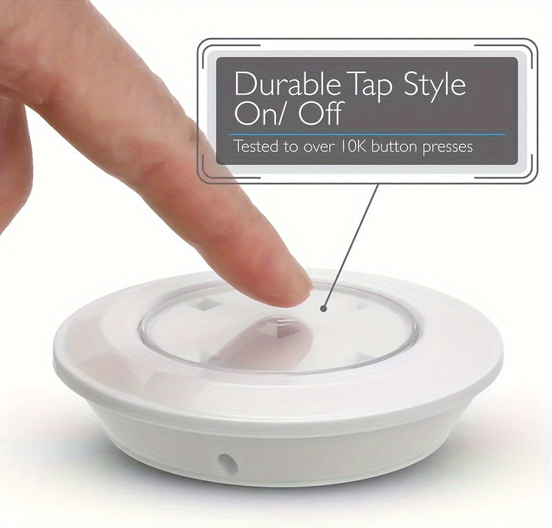 5-Pack LED Wireless Night Lights with Remote Control – Magnetic Adhesive Battery Operated Peel & Stick for Cabinet Hallway Bathroom Bedroom Kitchen Stairs Closet Home Decoration Easy Setup