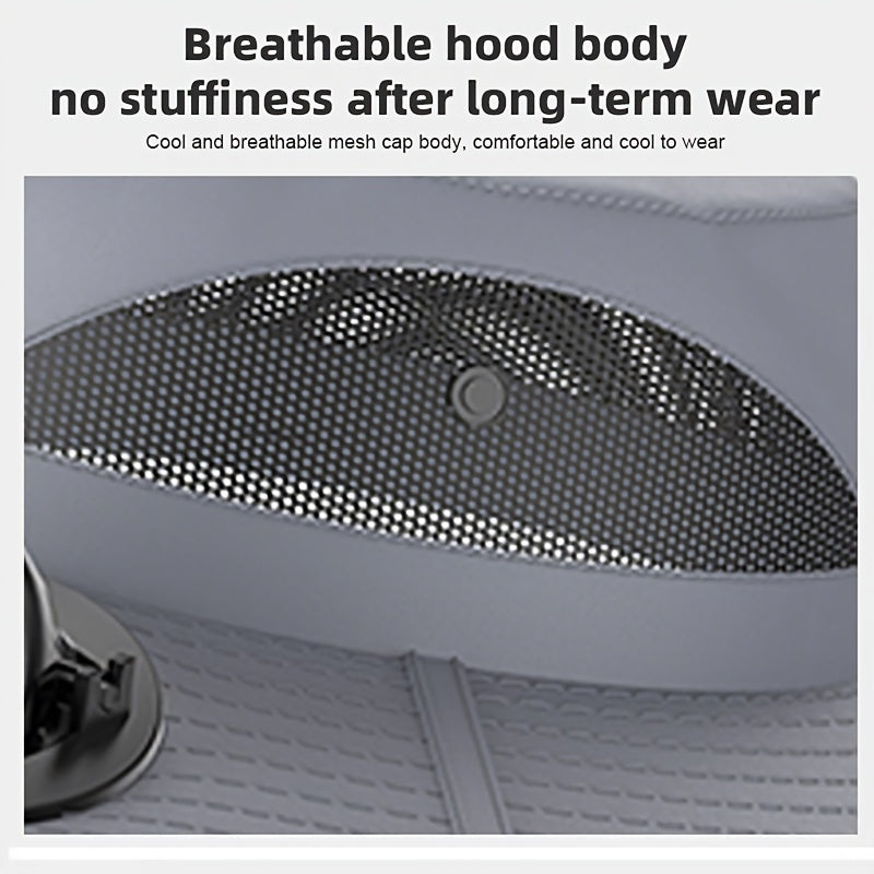 Solar Fan Hat Wide Brim Sun Protection Cap with USB Charging Built-in Fan for Fishing Hiking Camping Outdoor Sports Men Women