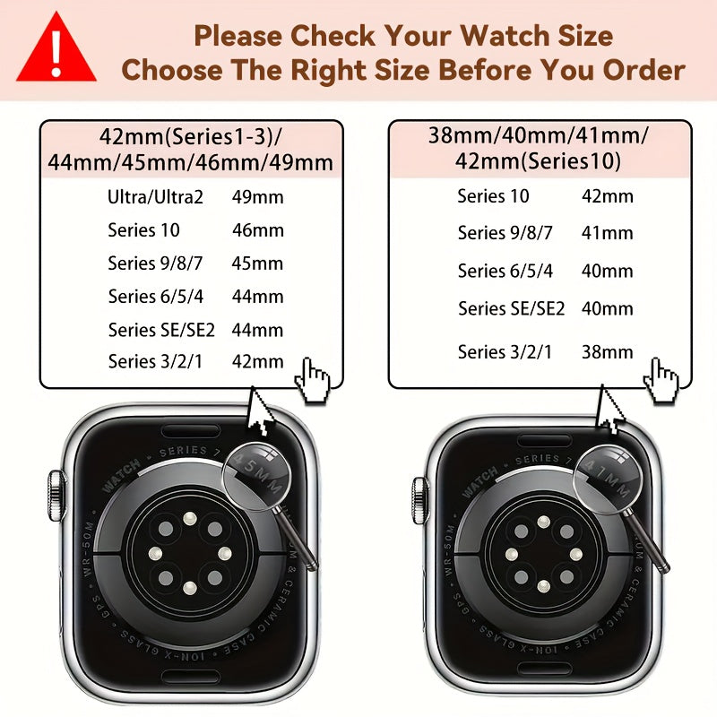 Apple Watch Band 42 44 45 46 49mm Women Stainless Steel Resin Metal Replacement Strap Starlight Rainbow for iWatch Series 11 10 9 8 7 6 5 4 3 SE Ultra Work Office Fitness Party