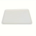 Under Sink Mat Waterproof Drip Tray Liner for Kitchen Bathroom Cabinet Non-Slip Flexible Durable Protector Mat Easy Clean White