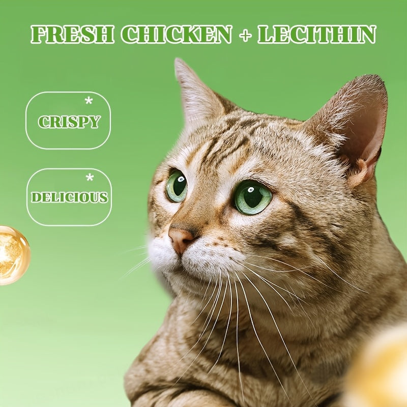 Cat Grass Freeze-Dried Grinding Sticks – Edible Chew Toy for Cats Teeth Cleaning & Hairball Removal, Natural Cat Grass Snack Treats 15 or 30 Pcs
