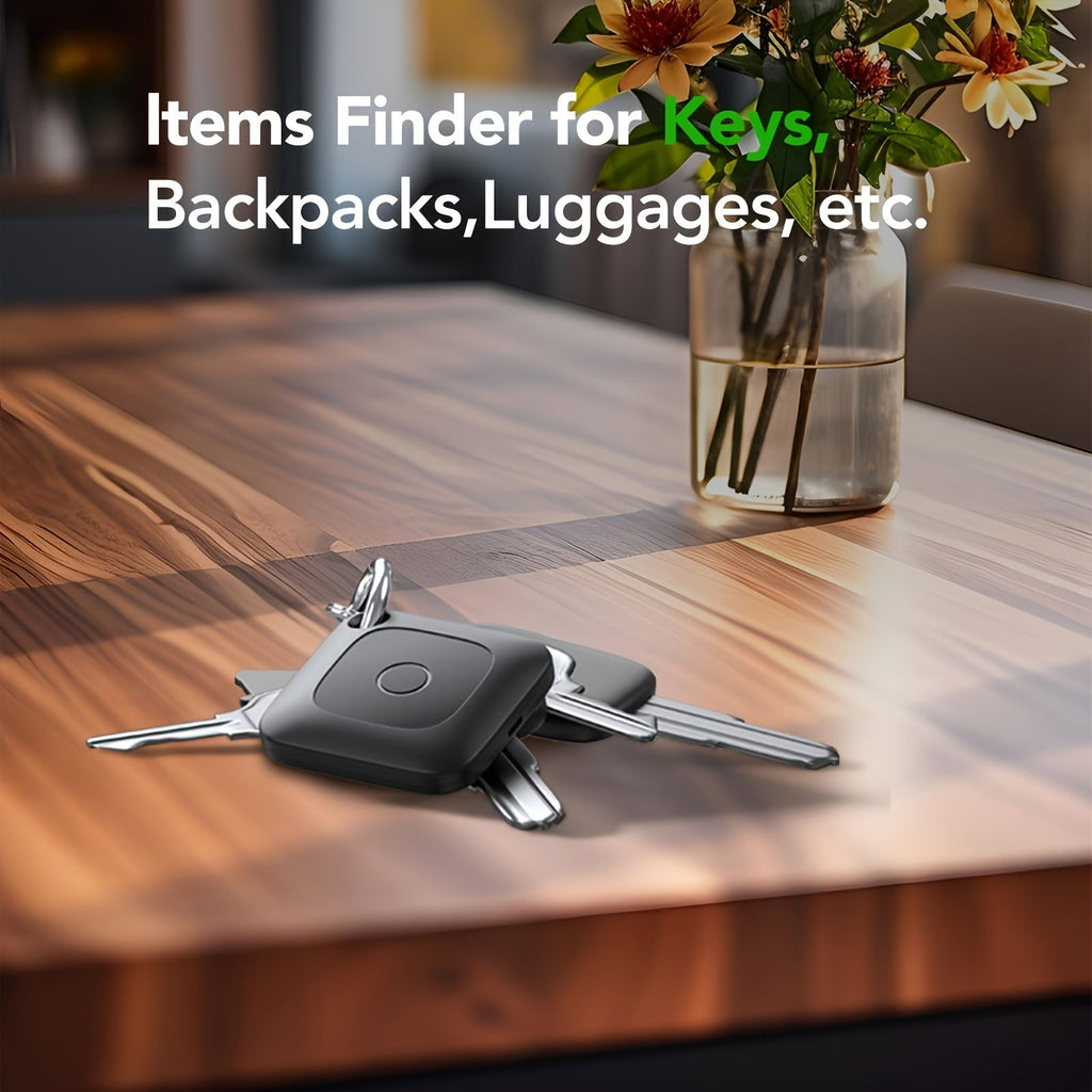 Real-Time GPS Tracker Global Coverage Anti-Loss Location Finder for Cats Dogs Keys Wallets Luggage Bags Android & Universal Version 1-Pack or 4-Pack Compact Lightweight Black | Nova Mart