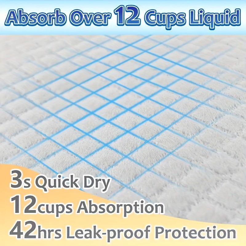 Extra Large Puppy Training Pads – Super Absorbent Leak-Proof Odor-Resistant Pet Pads for Potty Training & Accident Management, XXL 34x28 Inch & XL 24x24 Inch, 50-200 Count