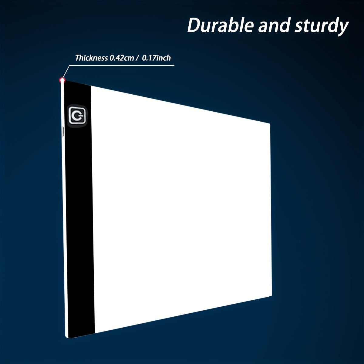 LED Light Pad for Diamond Painting A2 A3 A4 A5 USB Powered Adjustable Brightness Light Board Kit for Tracing Sketching Drawing Animation Stencil Art Craft with Optional Bracket & Drill Pen