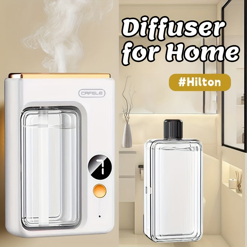 Essential Oil Diffuser & Humidifier with Essential Oils Bundle – Ultrasonic Aromatherapy Diffuser, Auto Shut-Off, Quiet Operation & 7 LED Colors for Home, Bedroom, Office, Yoga & Bathroom | 1, 3 or 5 Bottles