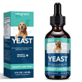 Yeast Health Drops for Dogs & Cats 2fl oz Liquid Supplement Skin Ear Vitality Easy Absorb Formula All Breeds Ages Pet Immune Support Probiotic Drops 60ml
