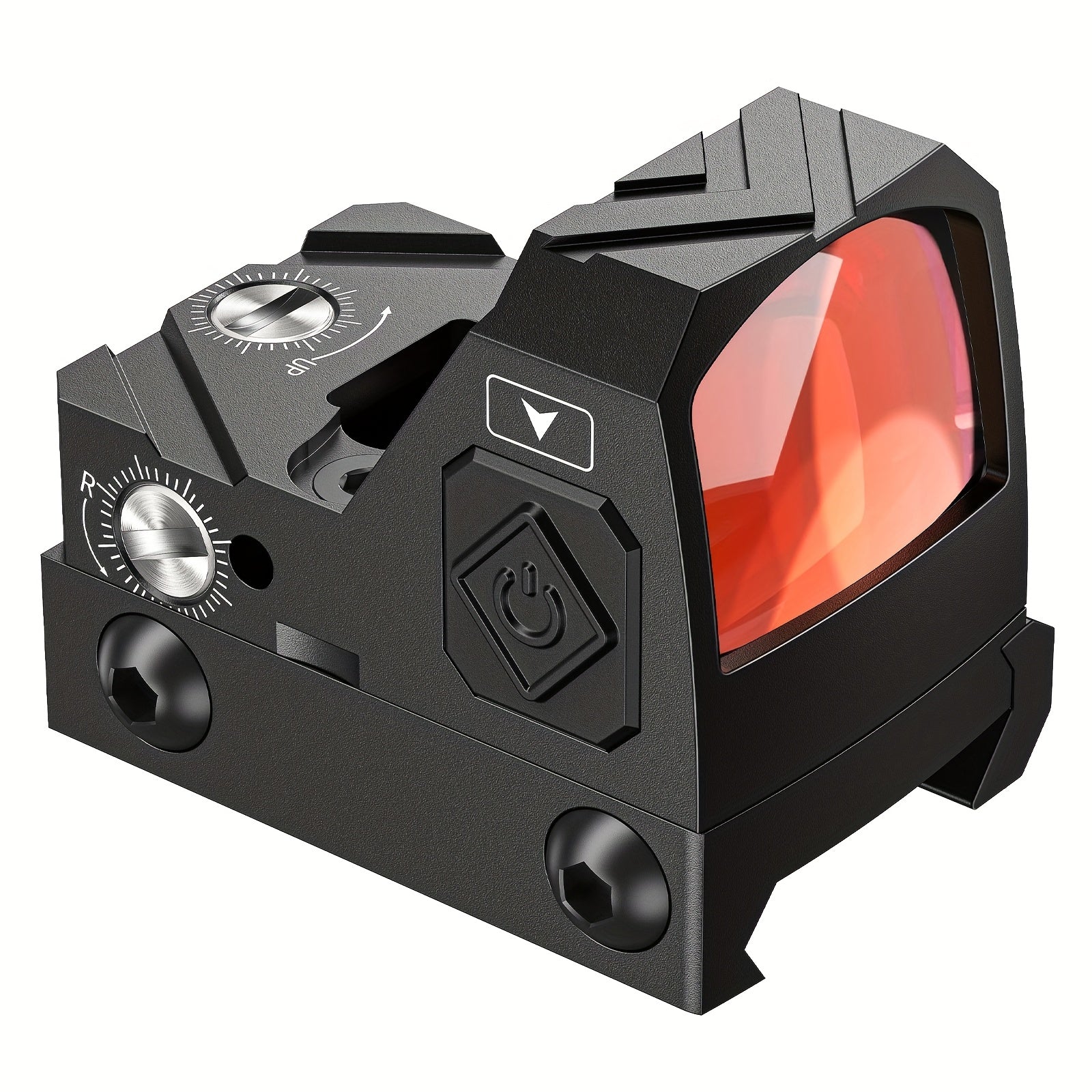 Wolfcloak 2MOA Red Green Dot Sight Shockproof Motion Awake Optic – Aluminum Alloy Red Dot Scope with MOS Adapter Plate & 21mm Picatinny Rail Mount, Battery Powered, Fits Pistols & Rifles