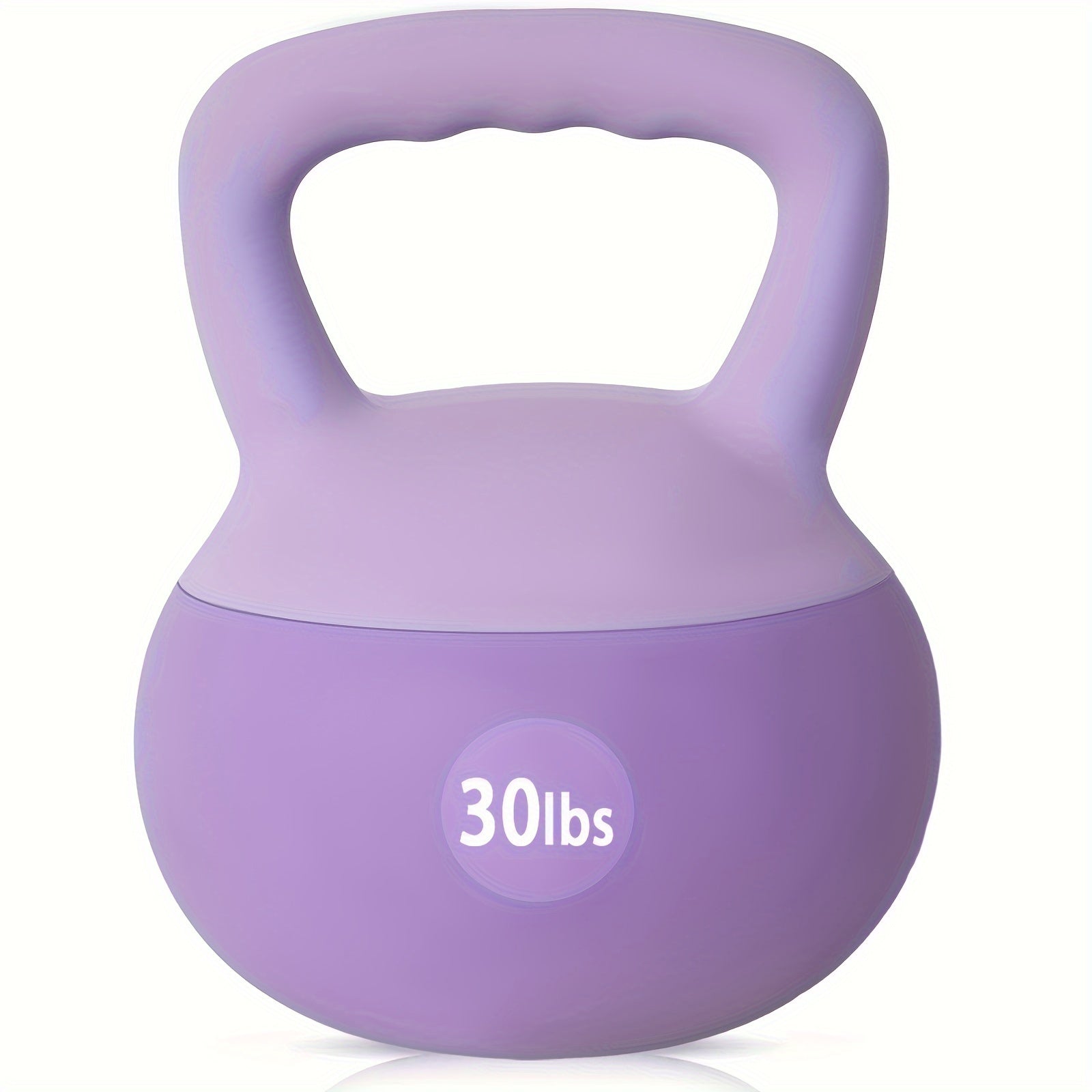 SOGES PVC Soft Kettlebell with Wide Non-Slip Handle – Iron Sand Filled Strength Training Kettlebell 10 to 30 lbs, Safe for Home Gym, Floor & Kids, Ideal for Women & Beginners, Swings Squats HIIT CrossFit